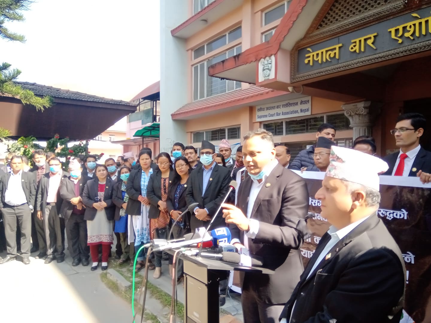 काउन्टर प्रदर्शनप्रति बार महासचिवकाे आक्राेश : फुटाउ र राज गर भन्नेहरू खबरदार!